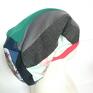 turban czapka turbanowa boho wiosenna patchwork - boxm1 etno