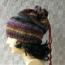 Oversize - Beanie Multicolr Kolor - czapka