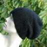 Aga made by hand handmade wełniana czapka 100% wool unisex klasyk zimowa