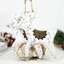 na święta upominki renifer ręcznie malowany ceramiczny - choinkę dekoracje świąteczne ozdoby renifery