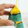 pomysł co pod choinkę zestaw dzwonków choinkowych - dekoracje świąteczne ceramiczne dzwonki