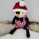 PINGWIN lalka kolekcjonerska z personalizacją dekoracja na Boże Narodzenie