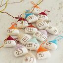 zawieszki domki - 3 sztuki