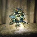 Choinka Glamour z Ptaszkami LED - dekoracja na Boże Narodzenie