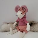 Myszka 43 cm - lalka kolekcjonerska z personalizacją