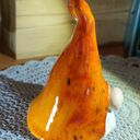 Krasnal ceramiczny 14 cm - ręcznie szkliwiony prezent na Boże Narodzenie