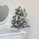 Dekoracja na Boże Narodzenie. Dziadek do orzechów. Stroik świąteczny. Choinka z szyszek