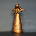 Rzeźba złoty Anioł z Gwiazdą wys. 13,5 cm