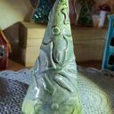 Zielona choinka ceramiczna 17 cm - ręcznie wykonana ozdoba świąteczna