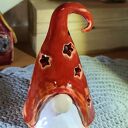 Krasnal ceramiczny lampion 22 - Wolna chwila
