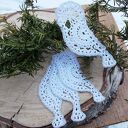 Zestaw ozdoby choinkowe ptaszki - 4szt