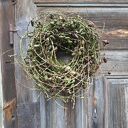 Bożonarodzeniowy wianek na drzwi - naturalna dekoracja 60 cm