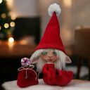 Elf Mikołajek e piet. Artystyczna lalka kolekcjonerska