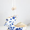 Duży ceramiczny renifer świąteczny - modern