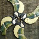 Sikorka ceramiczna szkliwiona