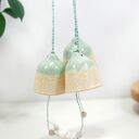 Dzwonki choinkowe - ceramiczne ozdoby świąteczne
