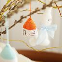 zawieszki domki - 3 sztuki