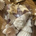 Zestaw upominkowy świec sojowych handmade - Boże Narodzenie