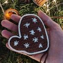 Zestaw szydełkowych pierniczków na choinkę - 6 zawieszek handmade