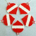 Ceramiczne zawieszki bombki