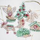 Jeżyk też zawitał - ozdoby świąteczne, dekoracje choinkowe