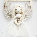 Świąteczna zawieszka aniołek | Anioł na Boże Narodzenie