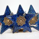 Gwiazdki niebo - ceramiczne ozdoby choinkowe