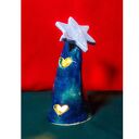 Ceramiczny lampion latarenka świąteczna