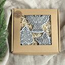 Zestaw zawieszek ceramicznych w stylu boho - 3 szt