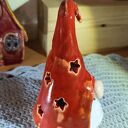 Krasnal ceramiczny lampion 22 - Wolna chwila