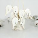 Ceramiczne skrzydła anioła - ozdoby świąteczne