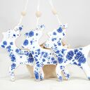 Duży ceramiczny renifer świąteczny - modern