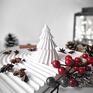 pomysł na świąteczny prezent Choinka No 2 mini - white dekoracja