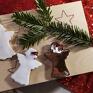 świąteczny prezent bombki na choinkę ozdoby choinkowe w pudełeczku z siankiem dekoracje