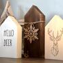 pomysły na prezenty pod choinkę dekoracje świąteczne drewniane