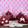 Mały Koziołek dekoracje świąteczne: - zestaw 4 - domki bombki
