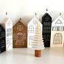 świąteczne prezenty 3 domki ręcznie malowane, do wyboru. na życzenie domalujemy nr domek