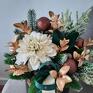 prezenty na święta Flowerbox czarny - dekoracje świąteczne bożonarodzeniowy stroik