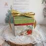 prezenty pod choinkę Exploding box prezent - Boże Narodzenie "Elfy" dekoracje świąteczne kartka ręcznie robiona