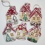 pomysł na świąteczny upominek domki jak z bajki - ozdoby, dekoracje choinkowe
