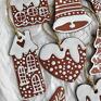 upominki święta Zestaw z 12 sztuk ceramicznych ozdób 3 - handmade choinkowe ozdoby świąteczne