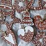 Kate Maciukajc pomysł na święta upominki ceramika zestaw z 12 sztuk ceramicznych ozdób choinkowych/ dekoracje świąteczne prezent na mikołajki pierniki