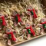 święta prezentZestaw zawieszek bożonarodzeniowych ciastka bozonarodzeniowe zawieszk dekoracje świąteczne