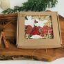 święta prezenty dekoracje świąteczne zestaw zawieszek choinkowych, ozdób zawieszki ceramiczne