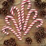 pomysł na prezent świąteczny laska lizak cukierek dekoracja choinka