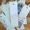 Serce z woreczkiem na kartę podarunkową, styl marynarski, morze, dekoracyjny box prezentowy