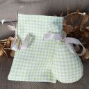 Dekoracyjny box prezentowy, gruszka i woreczek na kartę podarunkową, na prezent