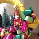 Wyjątkowy, bajeczny wieniec bożonarodzeniowy