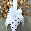 Dekoracyjny box prezentowy, serce i woreczek na kartę podarunkową, na prezent