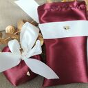 Dekoracyjny box prezentowy, serce i woreczek na kartę podarunkową